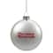 Norman Rockwell 'Santa and His Helpers' Glass Disc Christmas Ornament - 3"